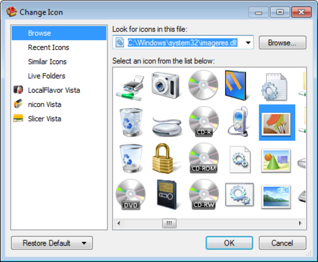 Iconos De Windows Vista Para Xp Iconpackager